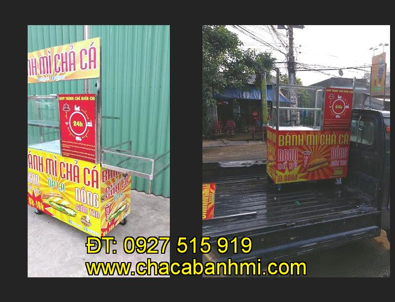 Bán xe bánh mì chả cá tại tỉnh Gia Lai