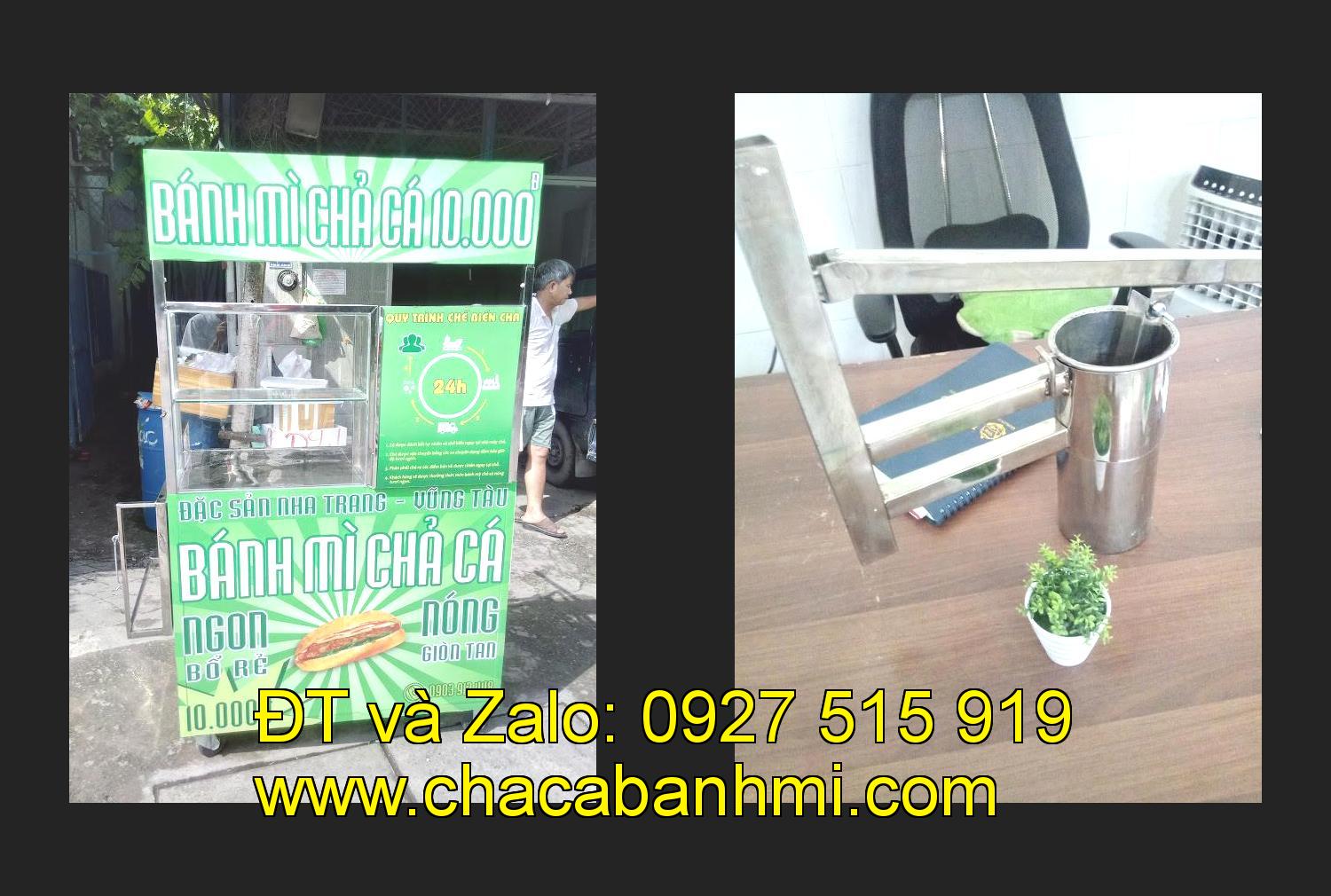 Bán xe bánh mì chả cá tại tỉnh Kiên Giang