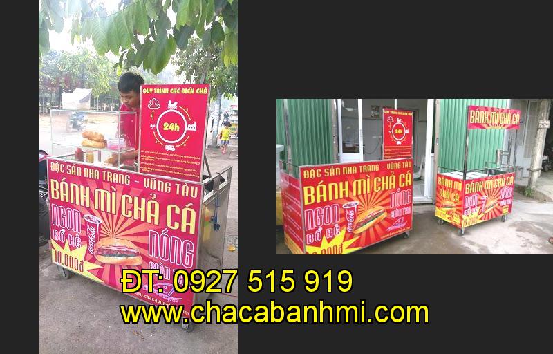 xe bánh mì chả cá giá rẻ tại tỉnh Cà Mau