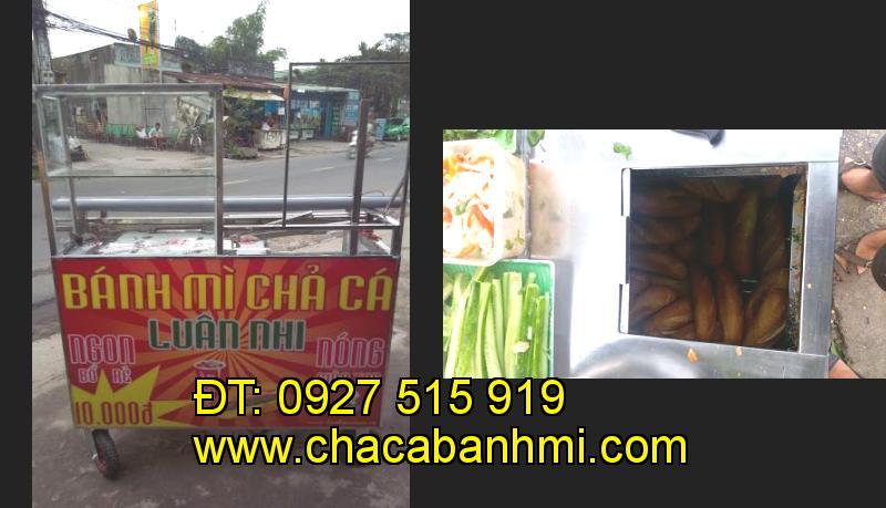 Bán xe bánh mì chả cá tại tỉnh Gia Lai