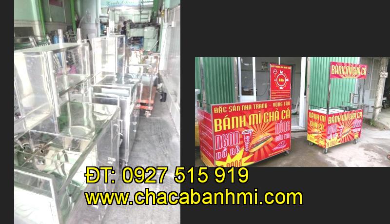Bán xe bánh mì chả cá tại tỉnh An Giang