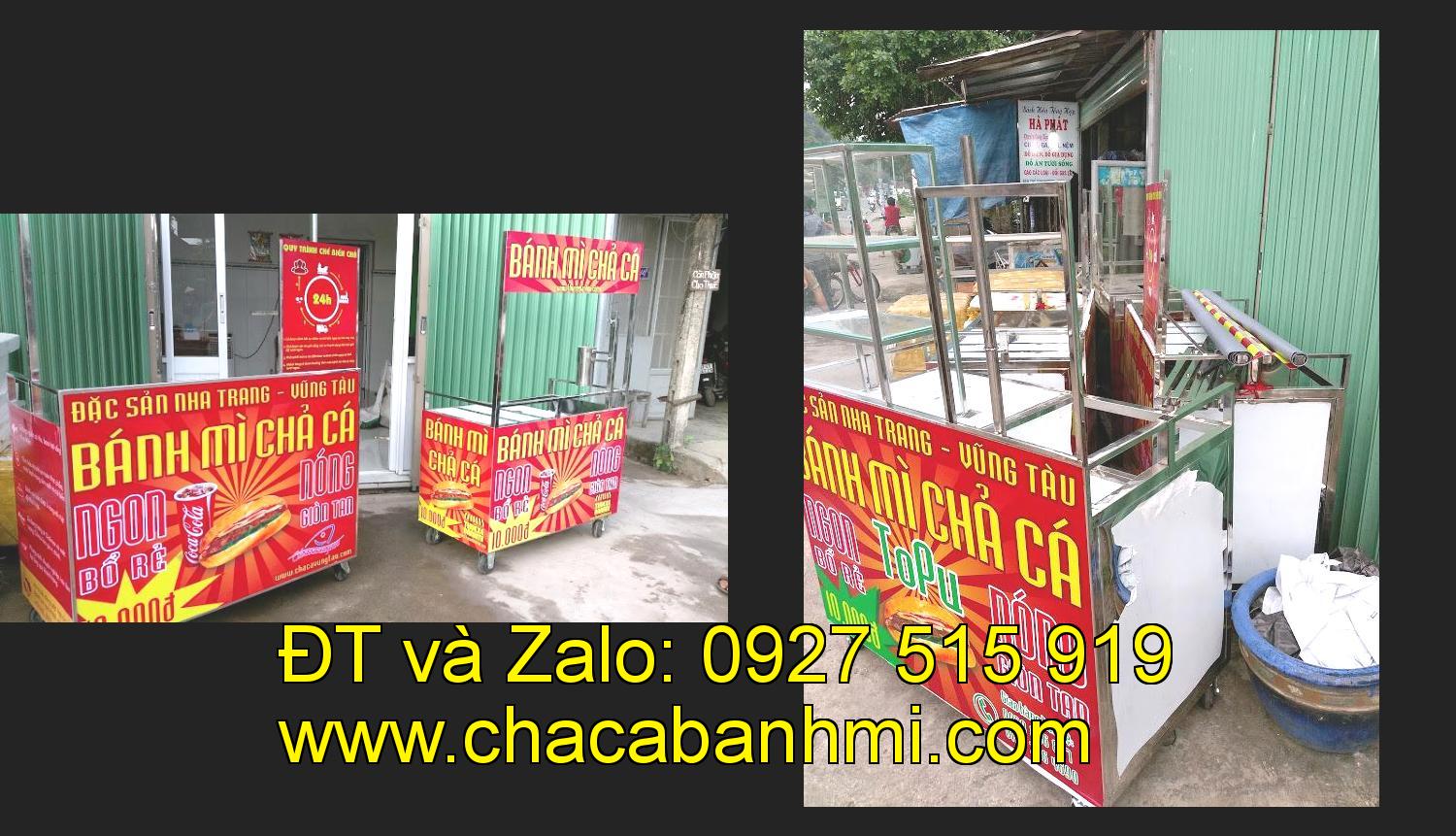 xe bánh mì chả cá giá rẻ tại tỉnh Cao Bằng
