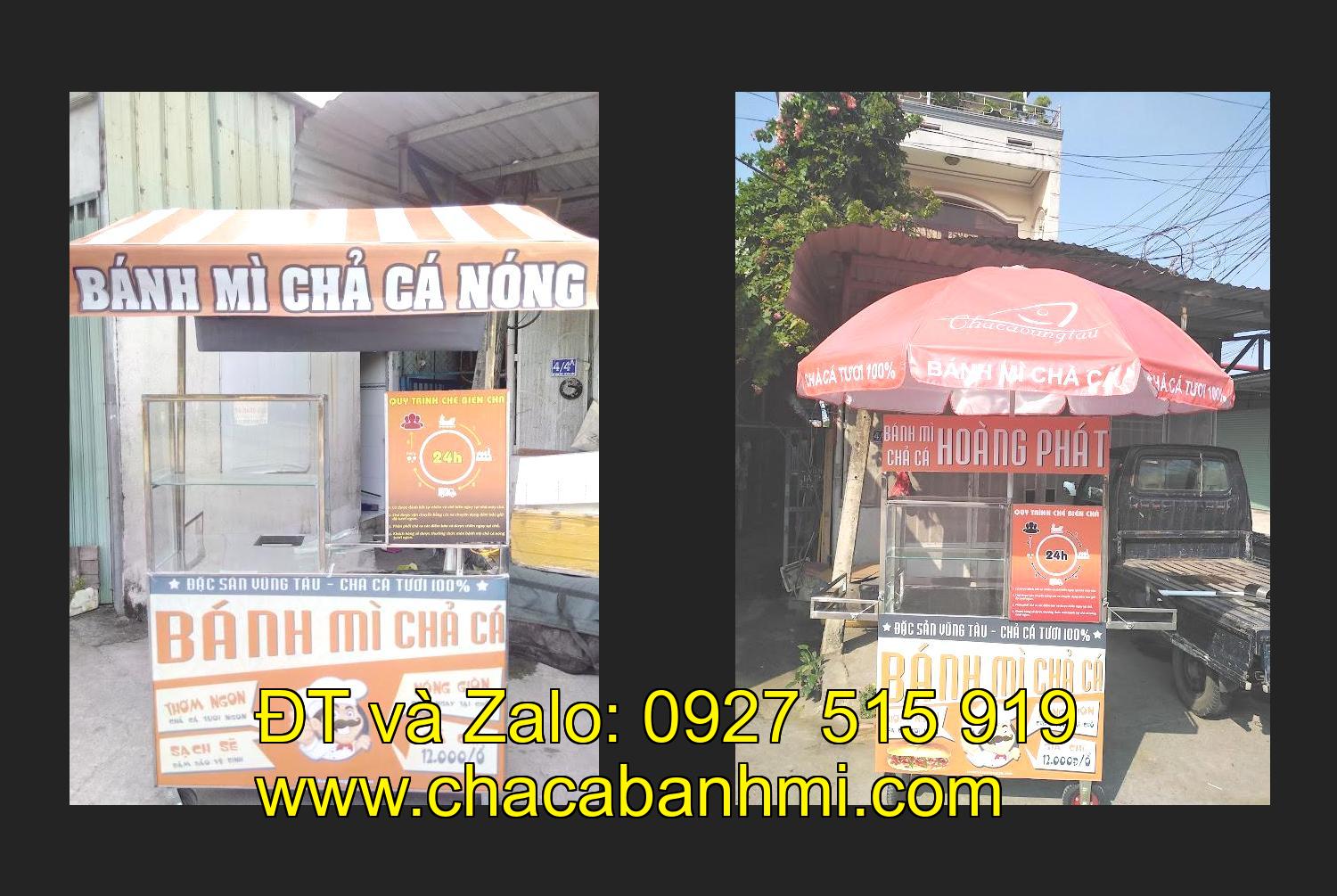 xe bánh mì chả cá giá rẻ tại tỉnh Nam Định