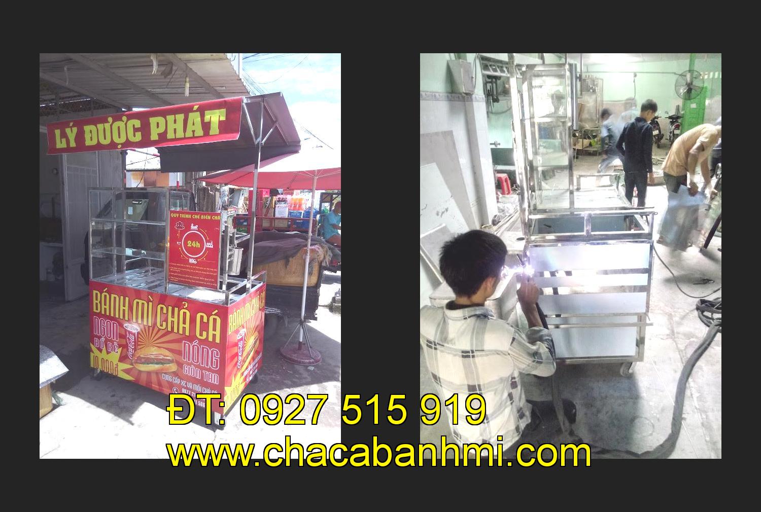 xe bánh mì chả cá giá rẻ tại tỉnh Nghệ An