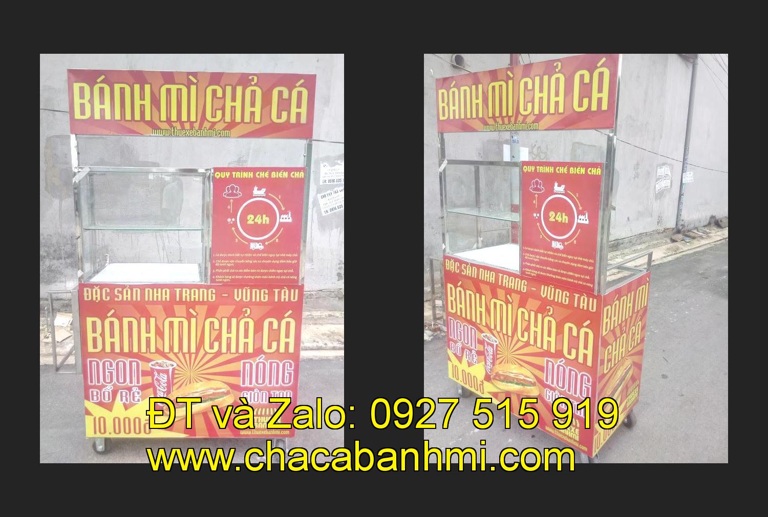 xe bánh mì chả cá giá rẻ tại tỉnh Yên Bái