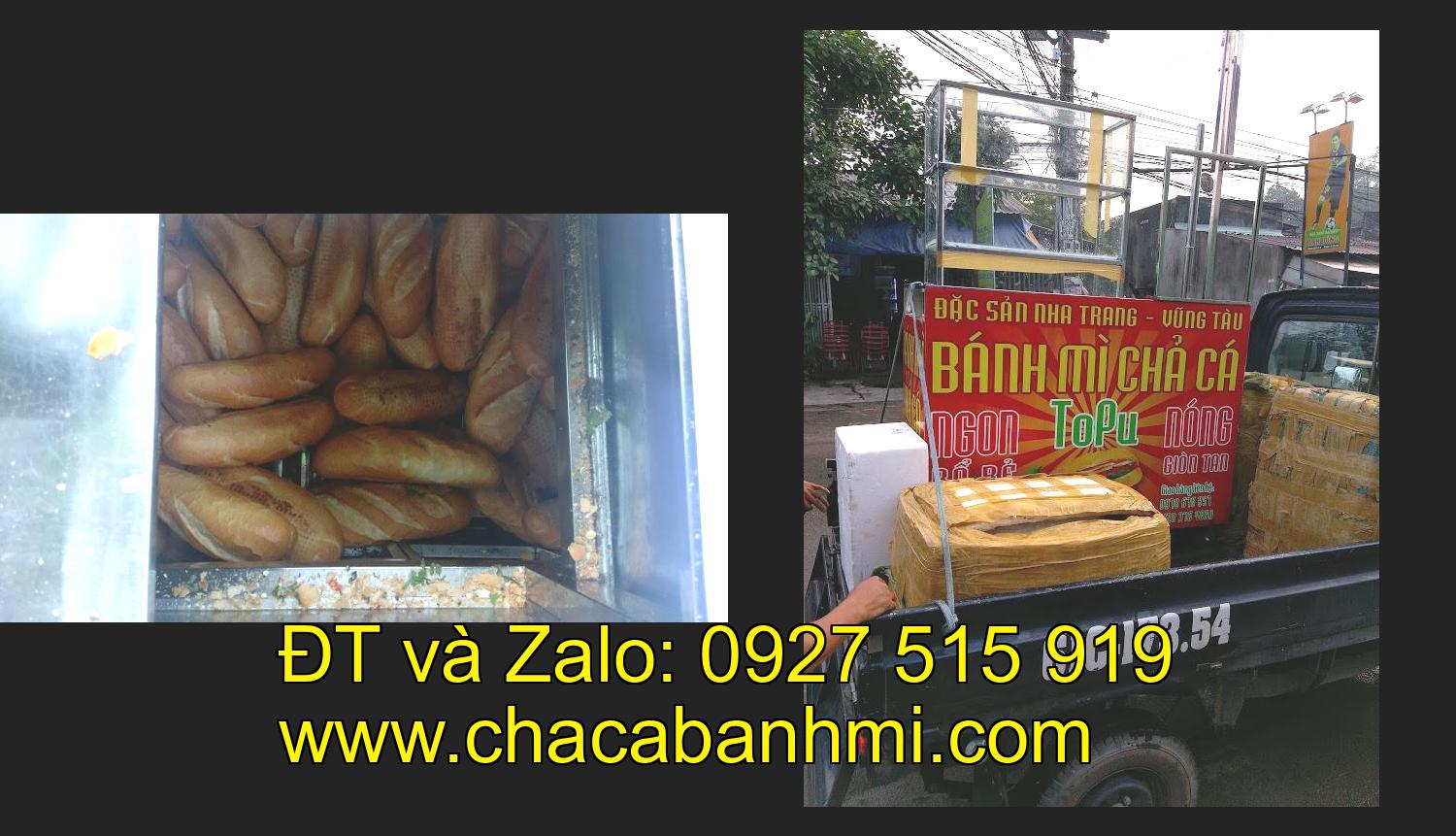 xe bánh mì chả cá inox tại tỉnh Ninh Bình